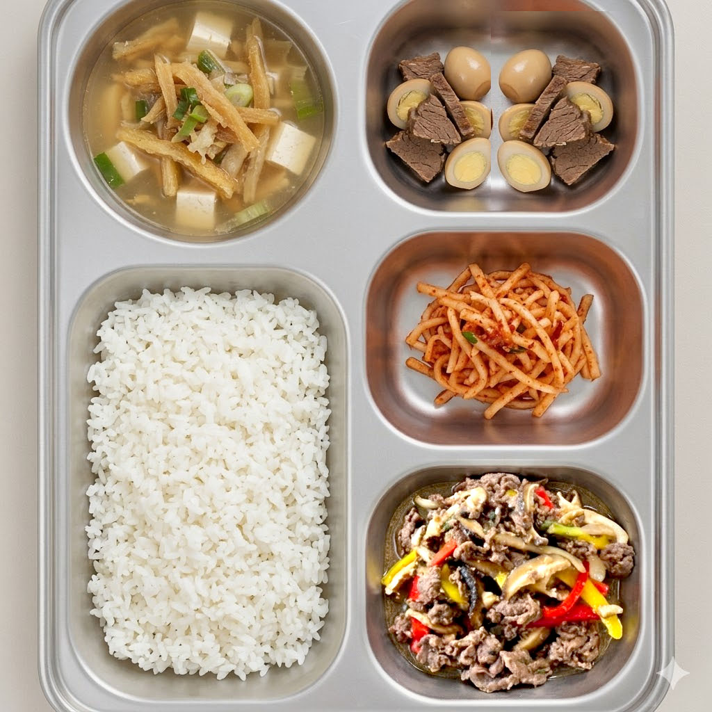 안심버섯불고기